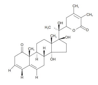 Withanolide F Structure